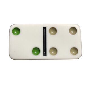 Double Twelve Dominoes Replacement Tile 2 4 Color Dot mq